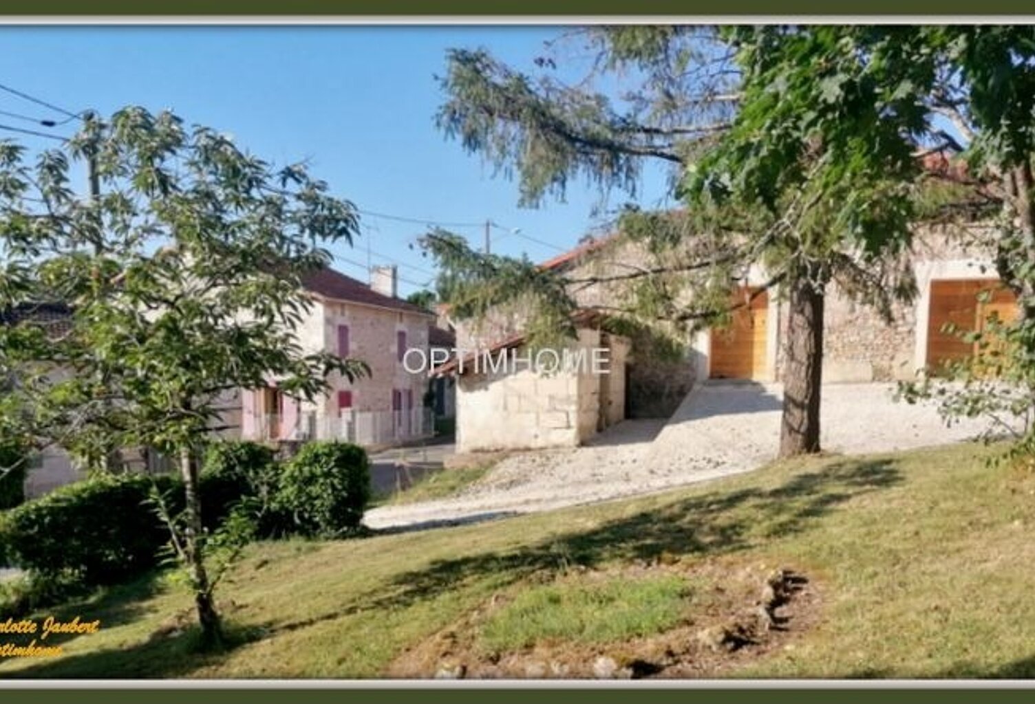 ensemble de 2 maisons en pierre + grand terrain — photo 1