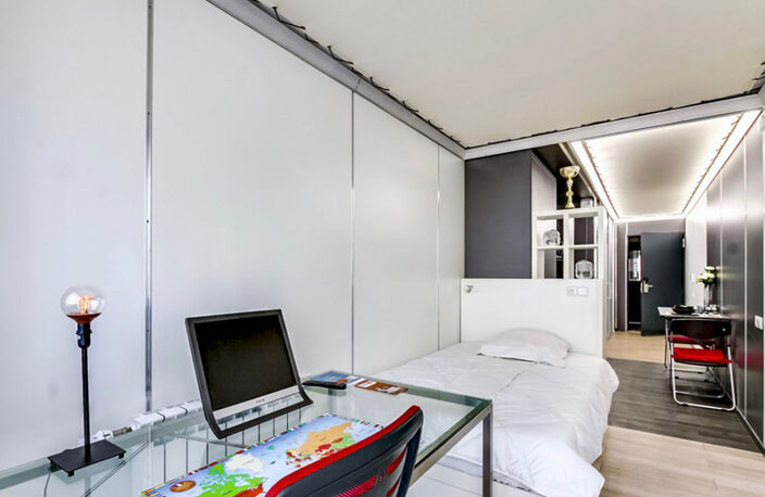 Appartement : investissement studio au sein d'une résidence réservée aux étudiants, à REIMS (51) — photo 2