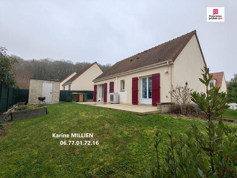 AUNAY SOUS CRECY 28500 Maison de plain-pied (avec vide sanitaire) - 3 chambres - Cabanon de jardin en dur - Terrain - 198000  HAI — photo 1