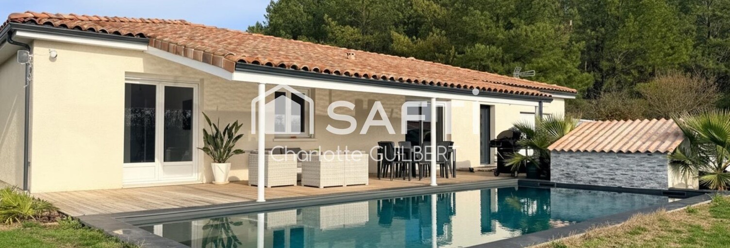 Maison 6 Pièces 129 m² à vendre à Poussignac (47700)