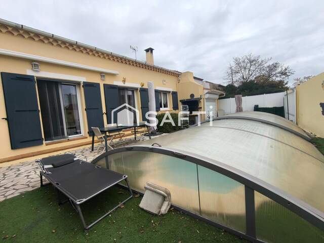 Maison 4 faces, 3 chambres, bureau, piscine, studio — photo du bien