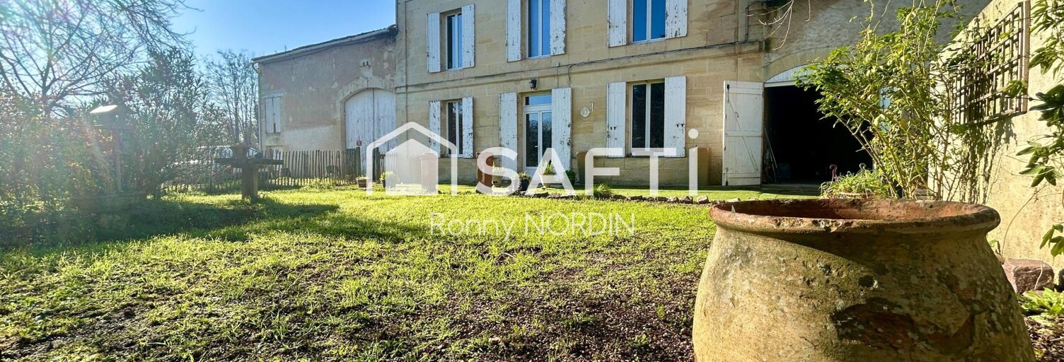 Maison 5 Pièces 143 m² à vendre à Lamothe-Montravel (24230)