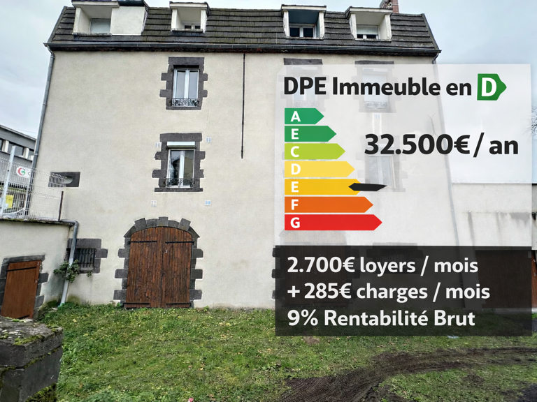 MANZAT   Immeuble de rapport   Axe principal   Rentabilité 9 — photo 1