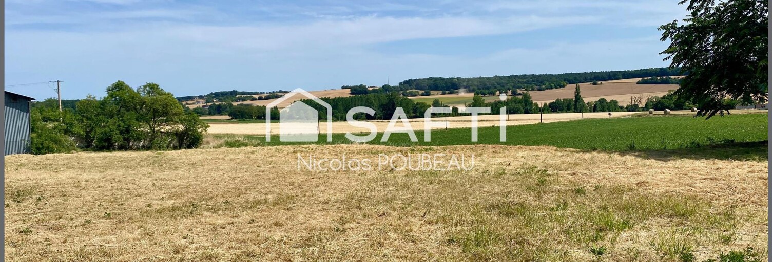 Terrain  1274 m² à vendre à Crissay-sur-Manse (37220)