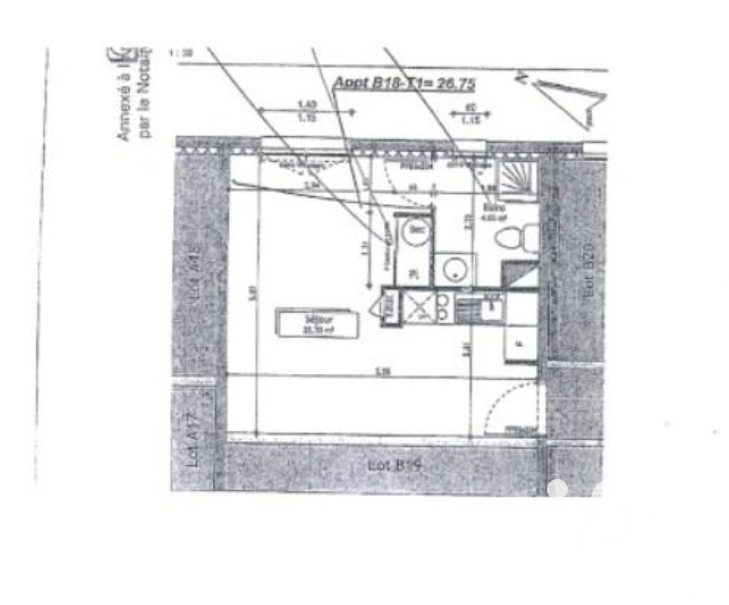 Nantes - 27m² - 2p. - 1ch.