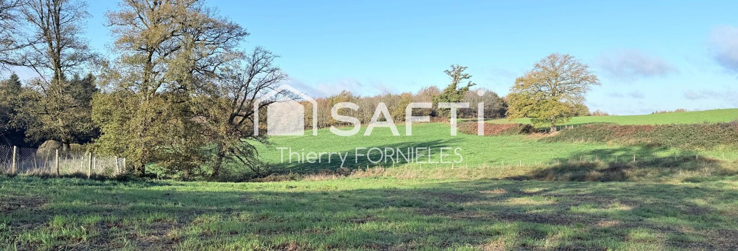 Terrain  1500 m² à vendre à Saint-Just-le-Martel (87590)