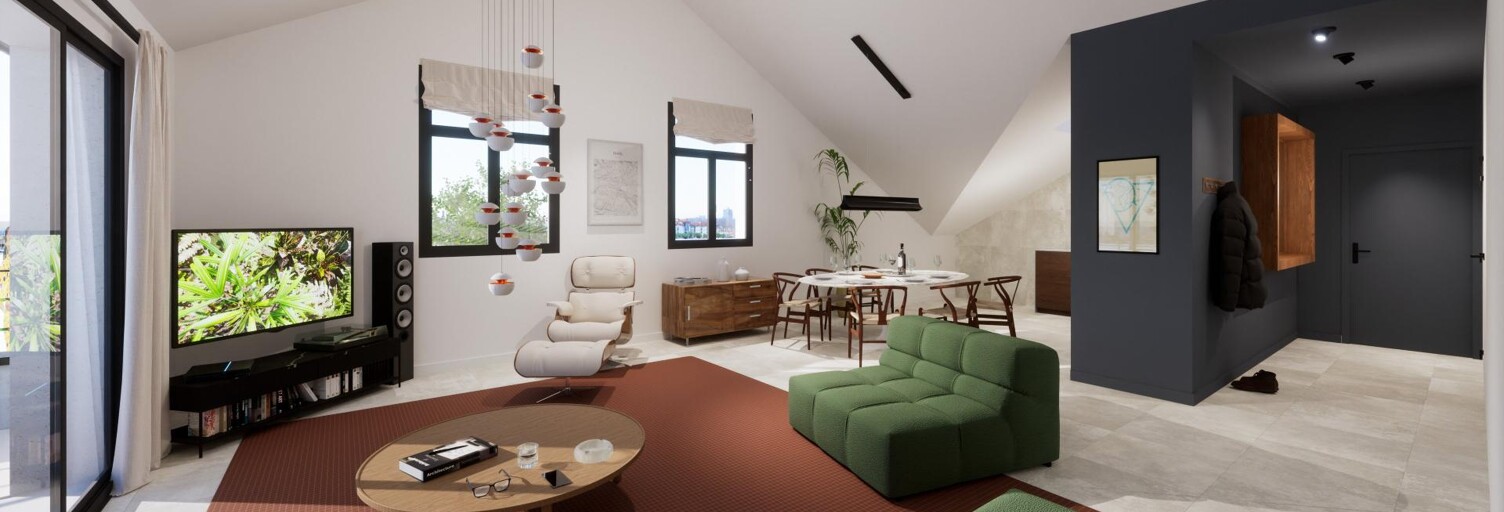 Appartement 3 Pièces 105 m² à vendre à Bonnefamille (38090)