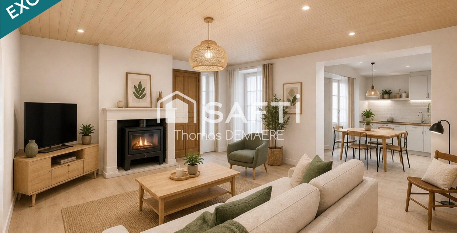 Maison en pierre  5 chambres  fort potentiel locatif ou familial — photo 1