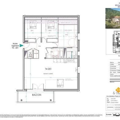 Appartement 4 pièces 335000 €