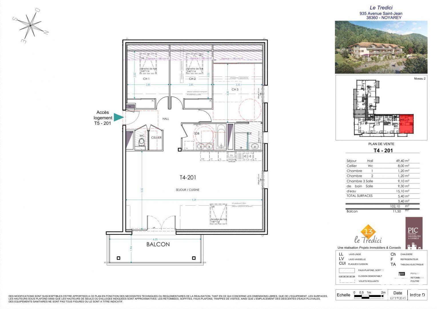 Vente Appartement 4 pièces - Photo 3