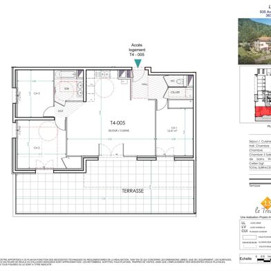 Appartement 4 pièces 306000 €
