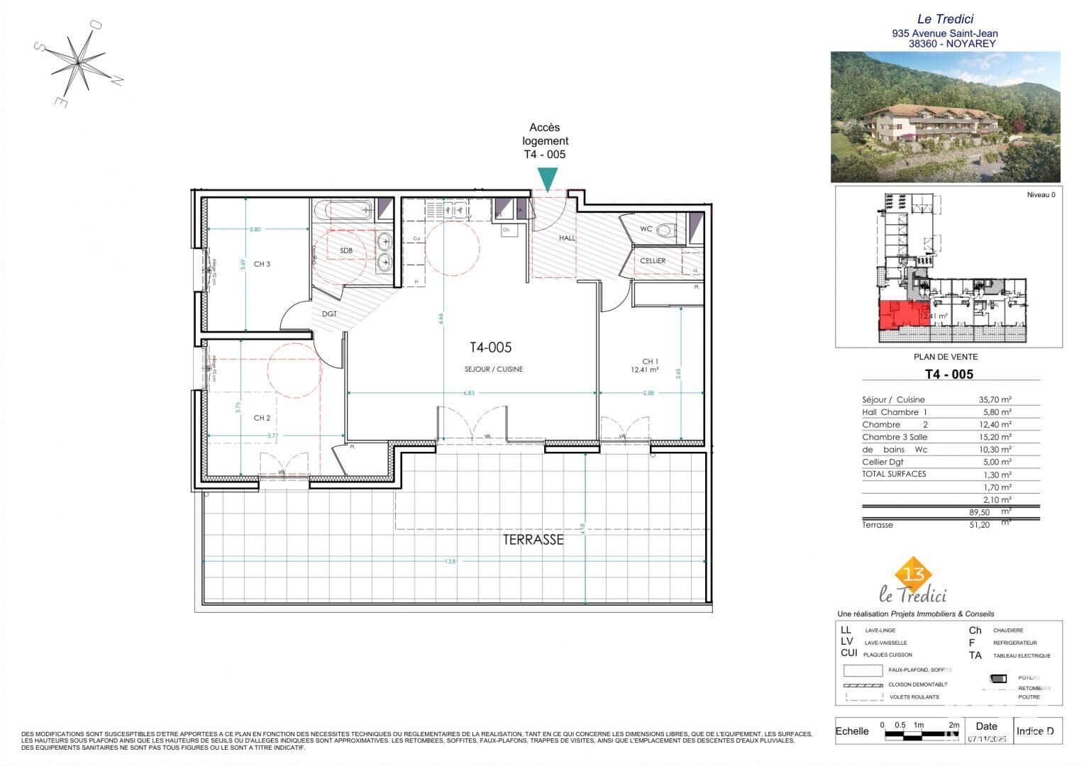 Vente Appartement 4 pièces - Photo 2