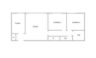 Appartement 3 Pièces 65 m² à vendre à Bordeaux (33000)