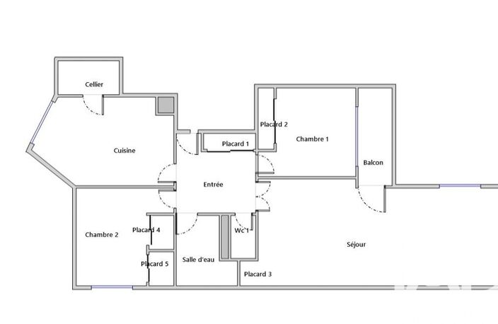 Vente Appartement 3 pièces — photo 3