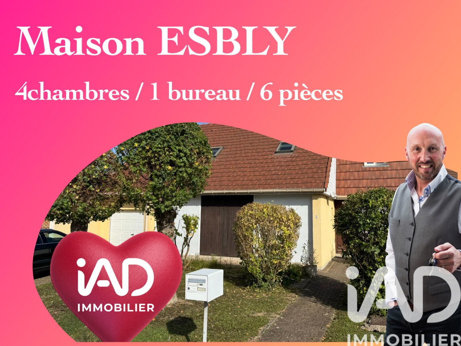 Esbly - 133m² - 6p. - 4ch.