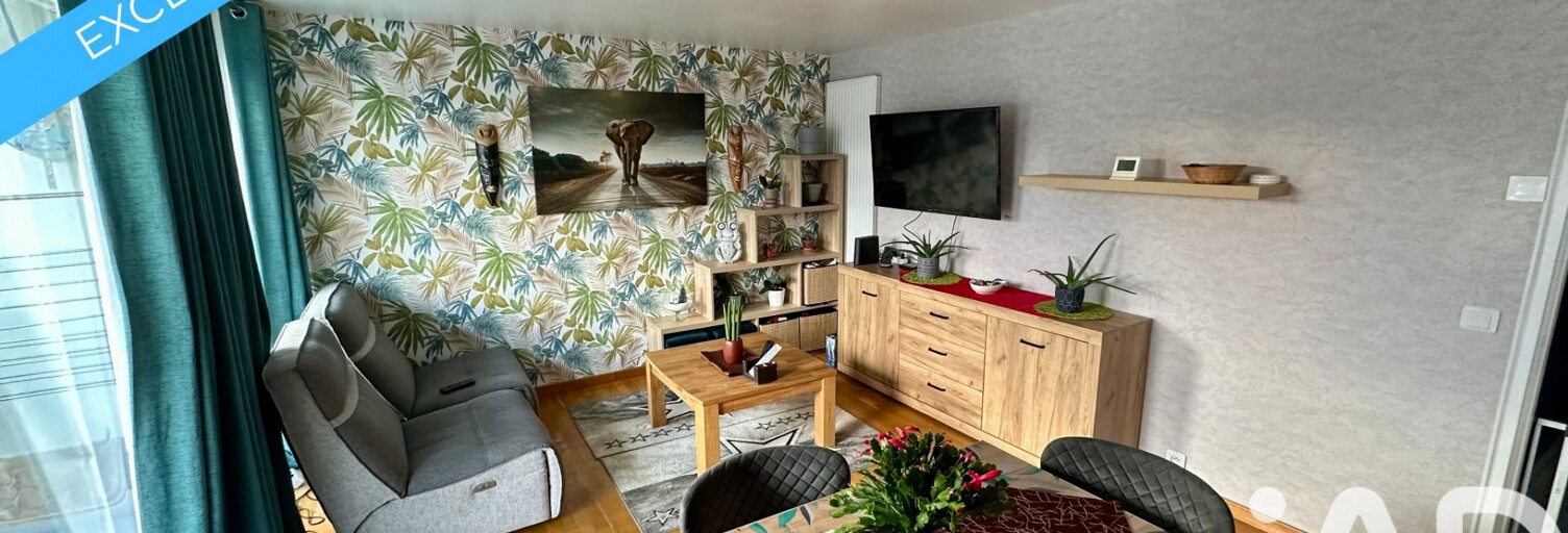 Appartement 3 Pièces 60 m² à vendre à Caudebec-lès-Elbeuf (76320)