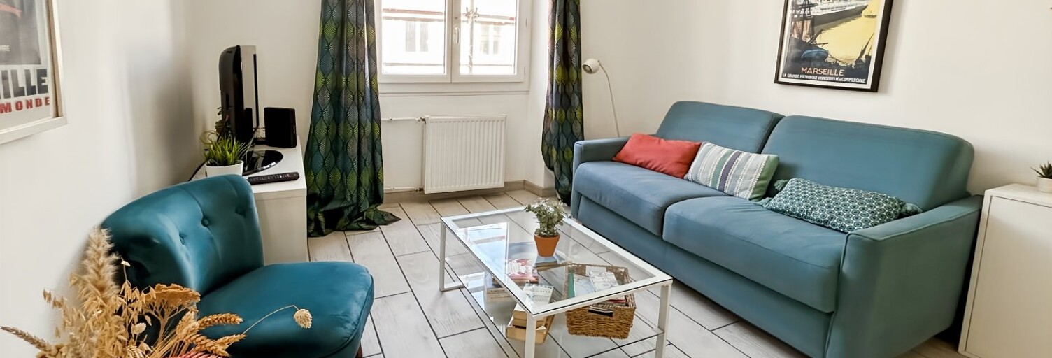 Appartement 2 Pièces 35 m² à vendre à Marseille 1 (13001)