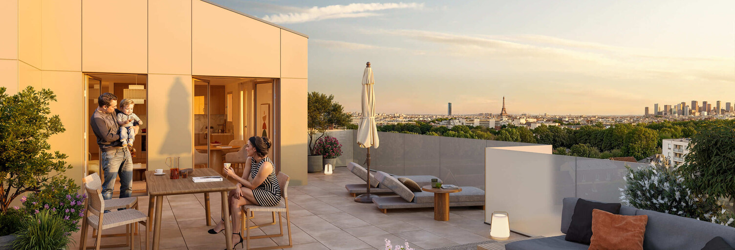 Appartement neuf T2, T3, T4, T5 Pièce 40 à 115 m² à vendre à Argenteuil (95100)