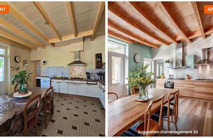 Maison de bourg en pierre — photo 4