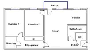 Appartement 3 Pièces 52 m² à louer à Vitry-sur-Seine (94400)