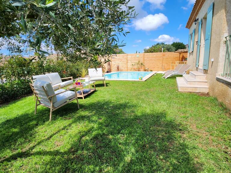 Uzès centre : Propriété méridionale de plain-pied de 126 m² avec — photo 1