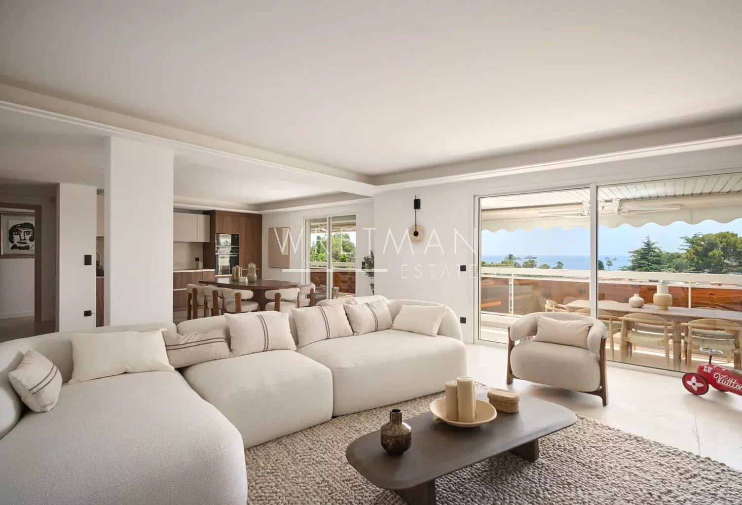 Appartement d’exception avec terrasse vue mer panoramique – Cann — photo 1