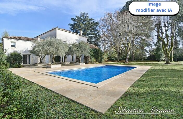 Maison de maître du XIXᵉ siècle à Villeneuve-sur-Lot – 460 m² – Parc de 8 300 m² – Piscine – Centre-ville à pied — photo 2