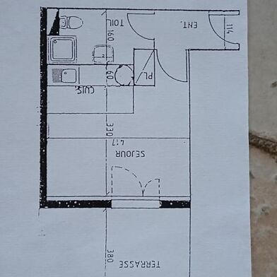 Appartement 1 pièces 465 €