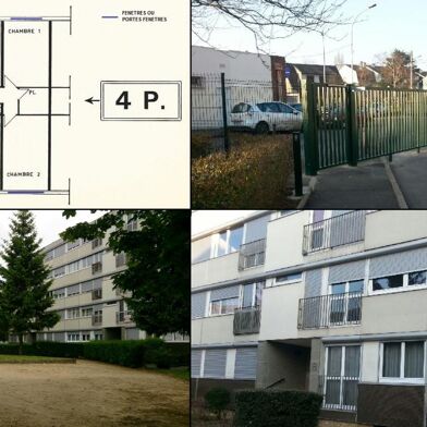 Appartement 4 pièces 1090 €