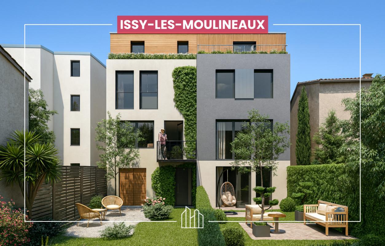 QUARTIER PRESTIGIEUX – MAISON LUXUEUSE  maison neuf Issy-les-Moulineaux 92130