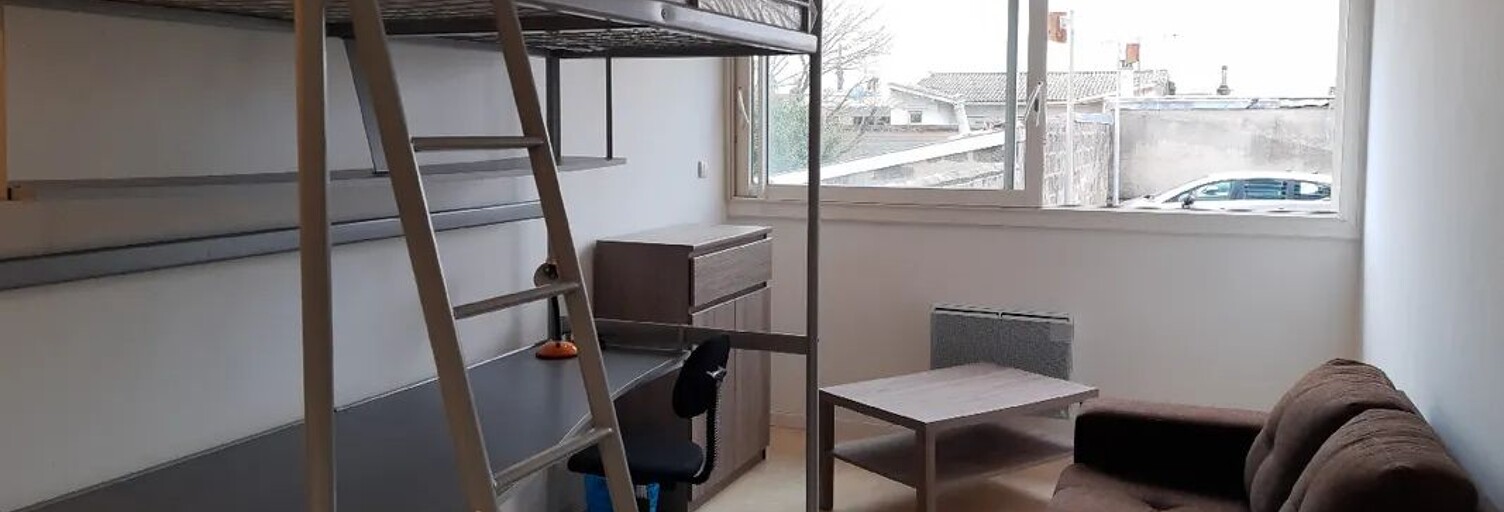 Appartement 1 Pièce 19 m² à louer à Bordeaux (33000)