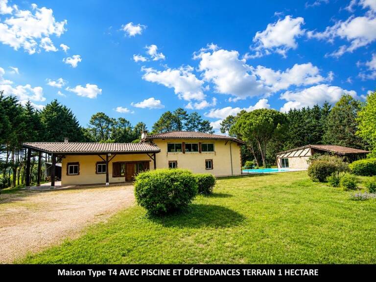 MAISON EN PIERRES TYPE T4 AVEC GÎTE ET PISCINE — photo 1