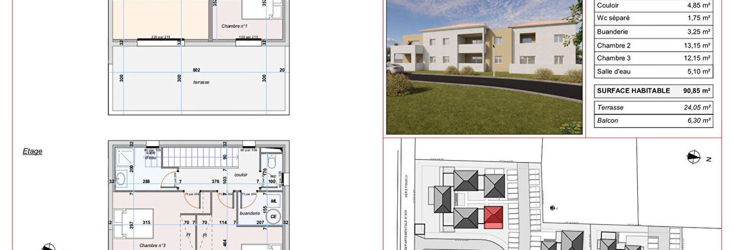 Appartement 4 Pièces 91 m² à vendre à Penta-di-Casinca (20213)