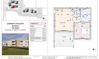 Appartement 2 Pièces 43 m² à vendre à Penta-di-Casinca (20213)