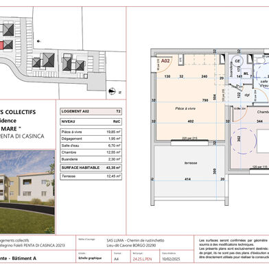Appartement 2 pièces 145000 €