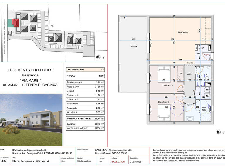 Appartement T3 Via Mare — photo 1