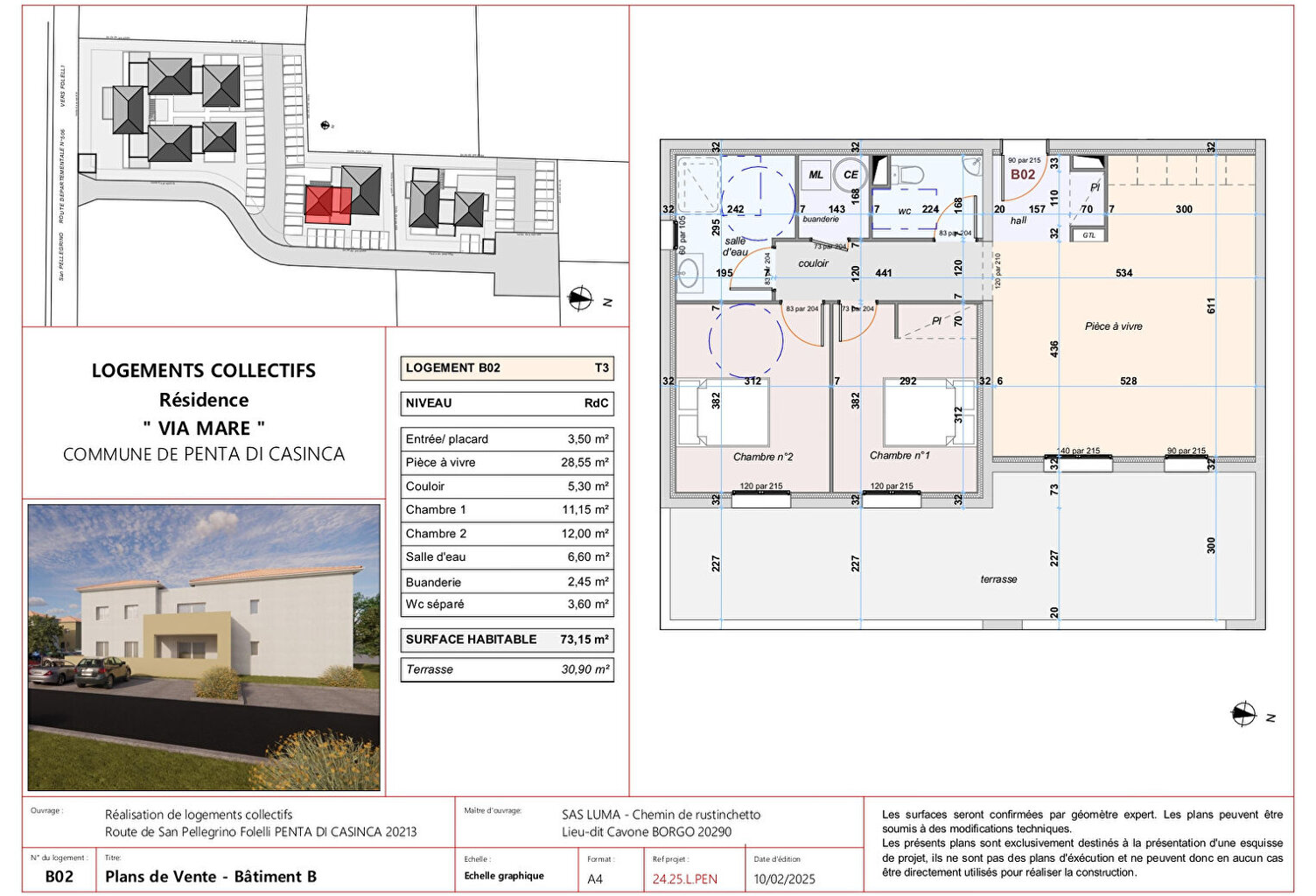 Appartement T3 Via Mare — photo 1