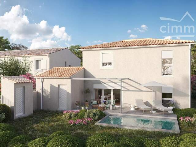 Villa neuve T5 122 m² avec piscine — photo du bien