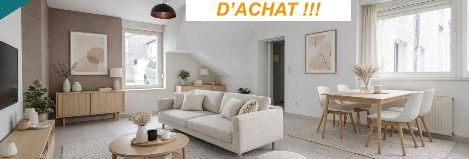 Appartement 2 Pièces 49 m² à vendre à Hettange-Grande (57330)