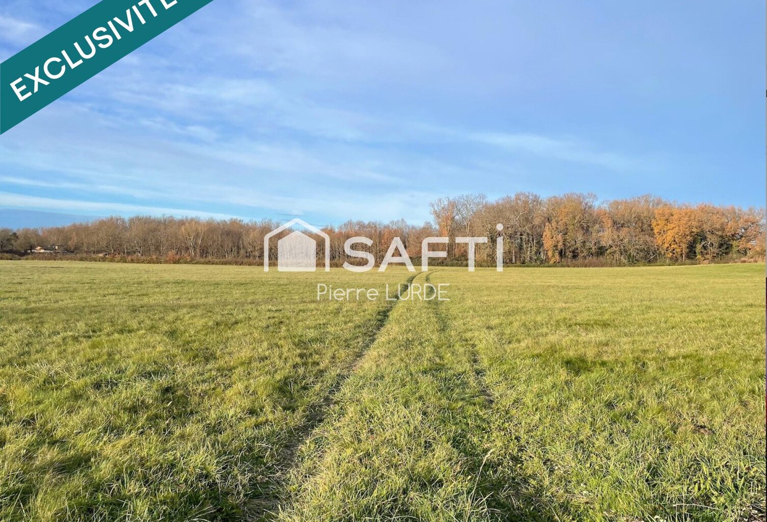 Terrain agricole plat et irrigué de 12,5 hectares — photo 1