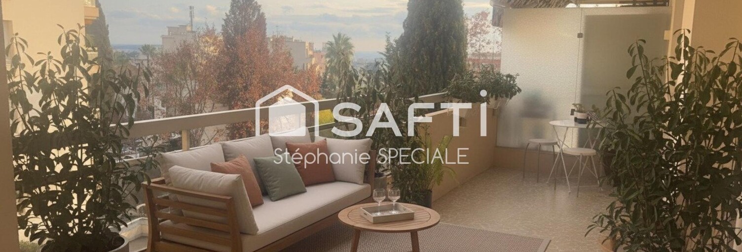 Appartement 3 Pièces 62 m² à vendre à Le Cannet (06110)