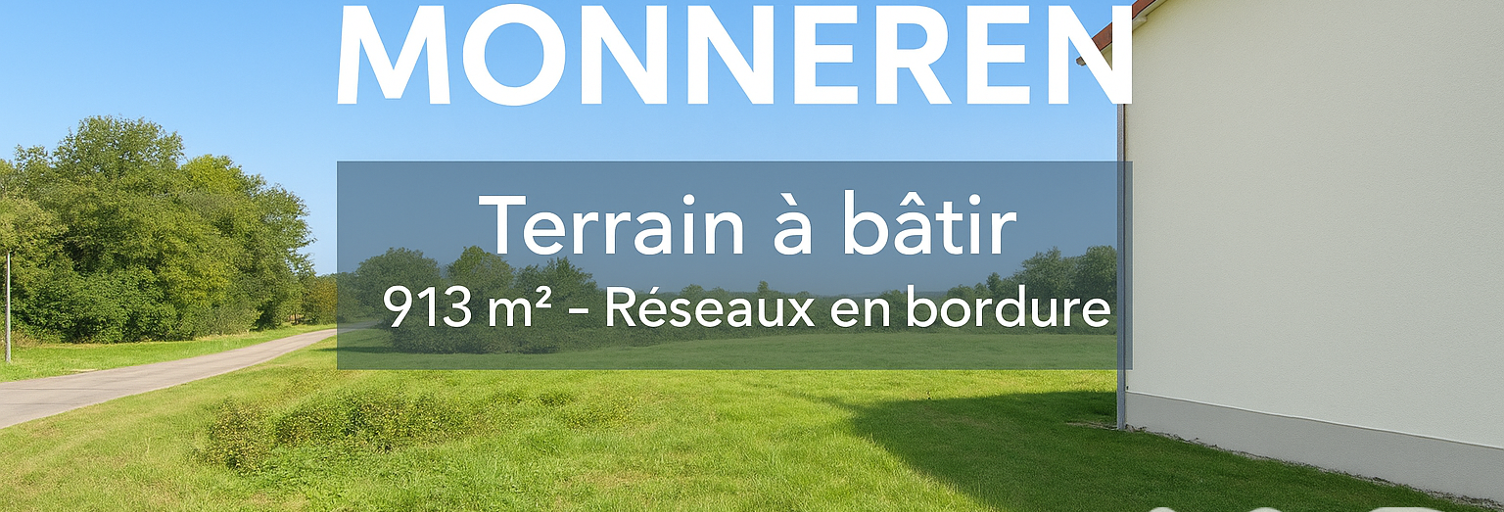 Terrain  913 m² à vendre à Monneren (57920)