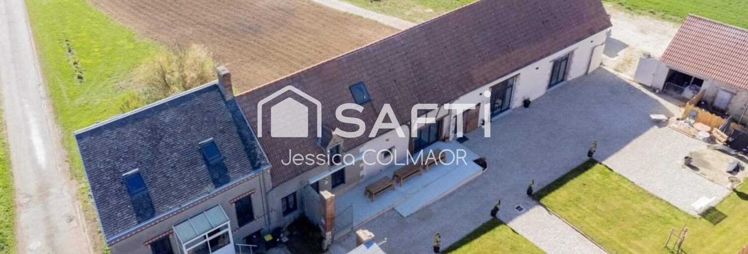 Maison 7 Pièces 371 m² à vendre à Lorcy (45490)
