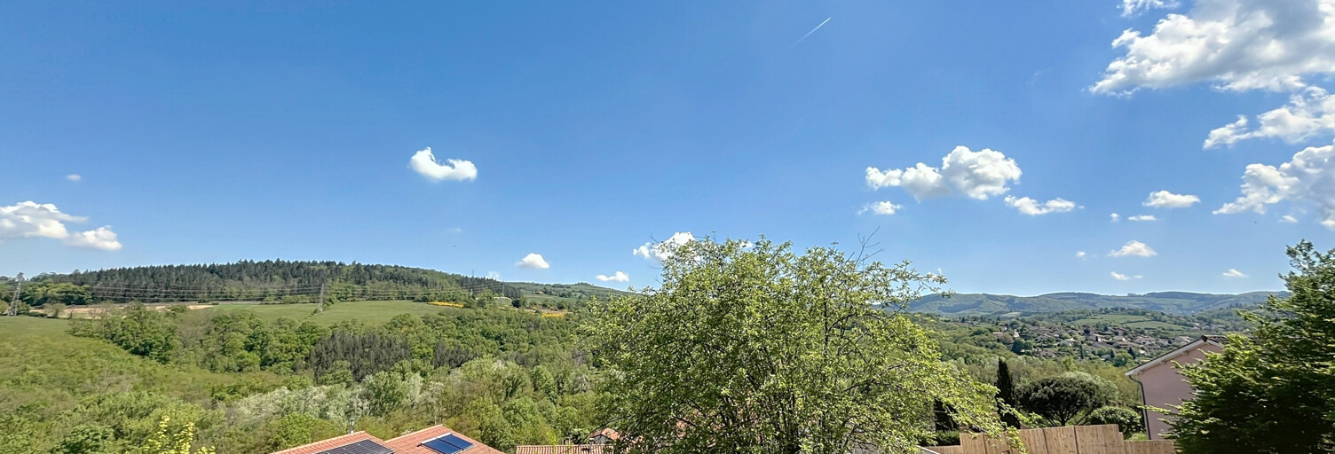 Terrain  1092 m² à vendre à Sain-Bel (69210)