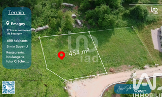 Terrain  454 m² à vendre à Émagny (25170)