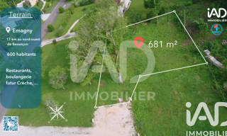 Terrain  681 m² à vendre à Émagny (25170)