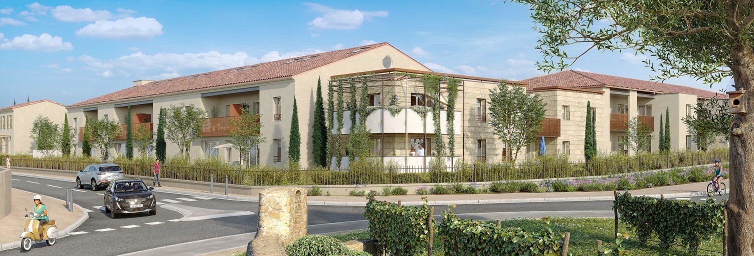 Appartement neuf T1, T2, T3, T4 Pièce 32 à 75 m² à vendre à Châteauneuf-de-Gadagne (84470)
