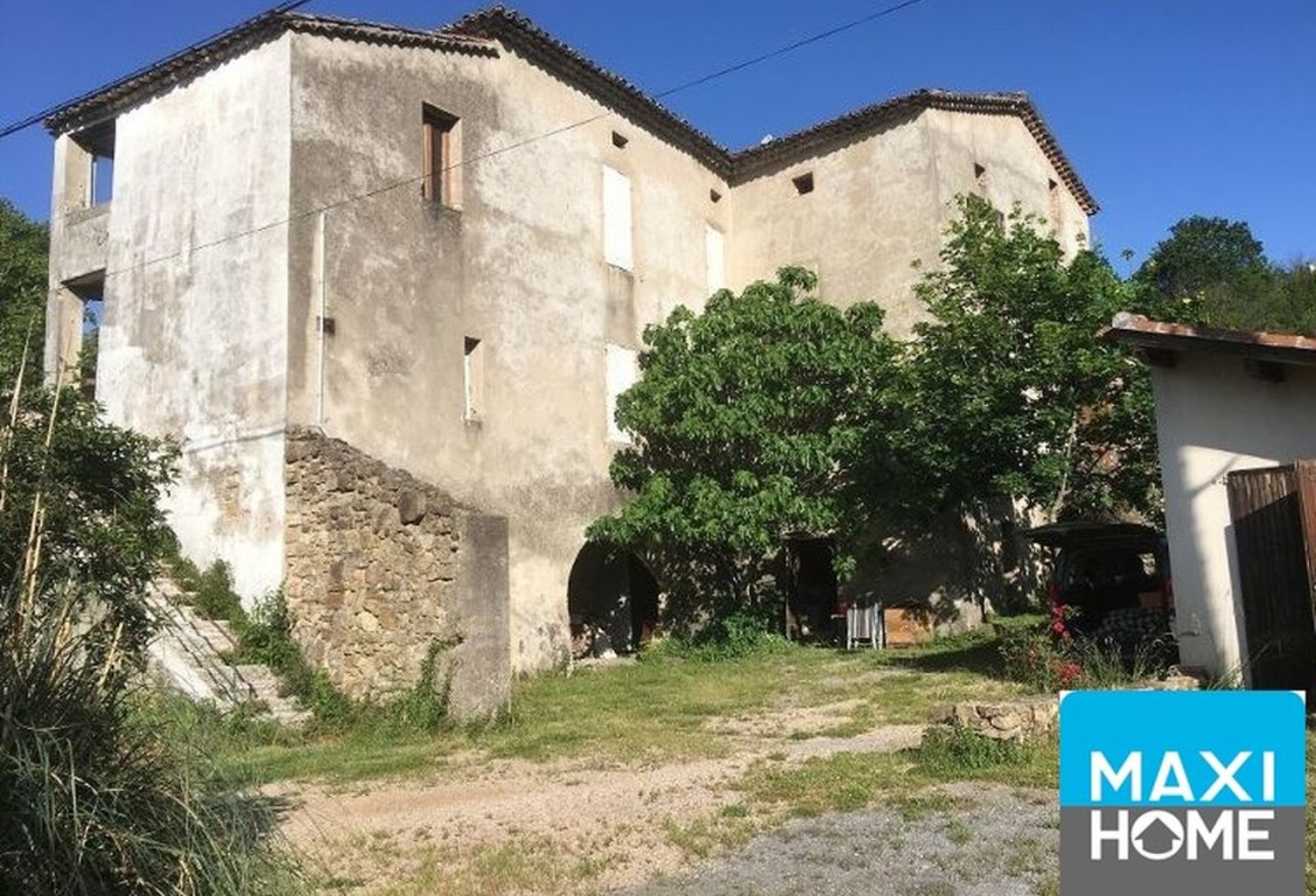 Mas en Cévennes . Ancienne Magnanerie .220 m²,Terrain — photo 1