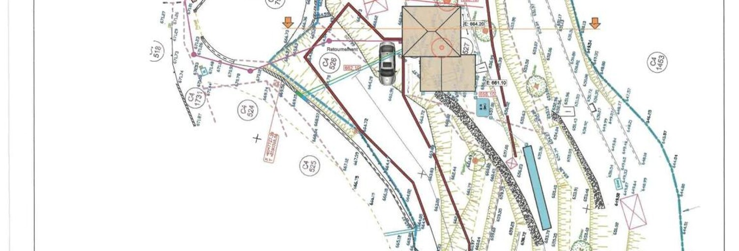 Terrain  1472 m² à vendre à Berre-les-Alpes (06390)