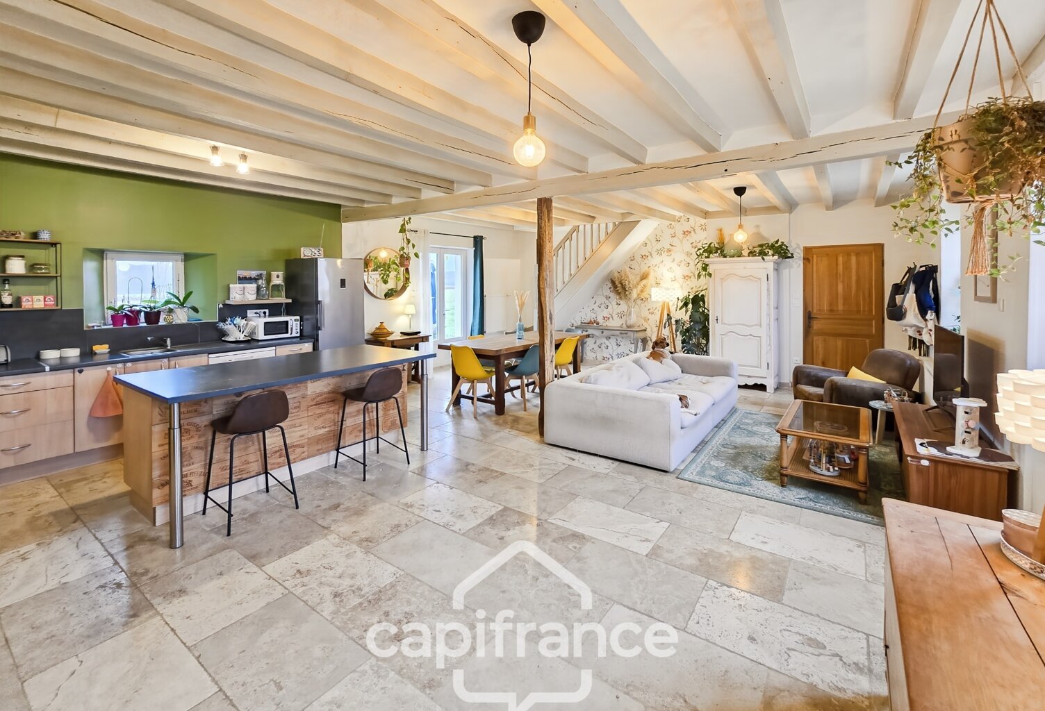 Dpt nièvre (58), DORNES, Maison à vendre 6 pièces, 152m², terrain 4700m², dépendances — photo 1